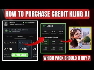 Kling ai credit purchase kaise kare | Which kling ai pack should I purchase | Free credit kling ai