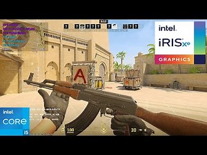 Counter Strike 2 : i5-1345U + Iris Xe Graphics ( 720p / 900p Low Settings / FPS TEST in 2025