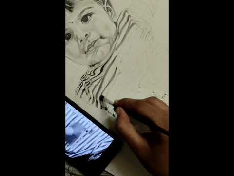 #portrait #art #drawing #sketch #babyportrait