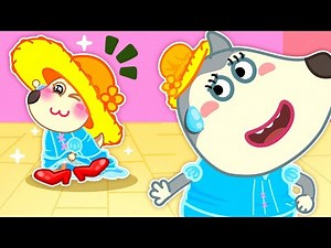 Wear Your Shoes Right, Baby 👠 Clothing and Routines Song 🎶 Wolfoo Nursery Rhymes & Kids Songs