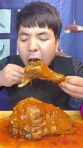 105K views · 2.1K reactions | Yummy eating spicy fried sheep head with sauce and fried cow leg, beef tendons | Hallin Èating | Facebook