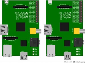 New Raspberry Pi graphics and models for Fritzing @Raspberry_Pi #piday #raspberrypi