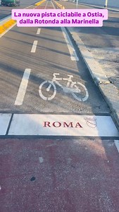 La nuova pista ciclabile a Ostia | La mia Ostia