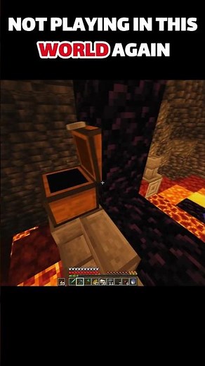 Never Playing in This World Again #herobrine #minecraft #shorts