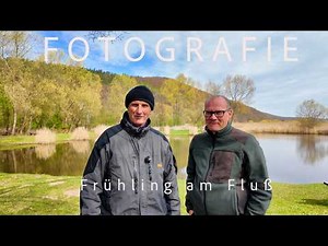 Photography in spring. Enjoying the peace and quiet by the river.
