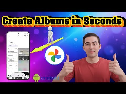 How To Create a Shared Google Photos Album - Quick Tutorial