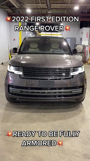 2022 First Edition Range Rover - Ready to be Fully Armored