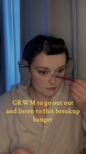 Low-key look like a telly tubby with my sock curls in