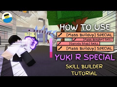 How To Use YUKI VARIANTS On Skill Builder In Jujutsu Shenanigans Roblox (Jujutsu Shenanigans)