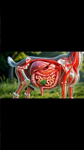 Inside a Goat’s Stomach – Transparent Digestion Process | 1-Minute Educational Animation