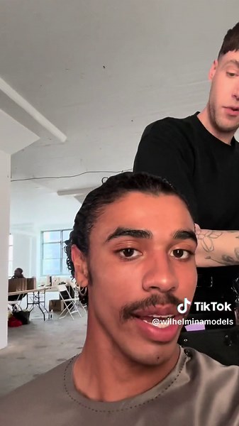 MILES PHILLIPS debuts at Eckhaus Latta FW24 #WilhelminaMen #WilhelminaNewYork #NYFW #Debut #RunwayModels #EckhausLatta #FW24