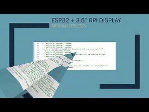 ESP32 Devkit + Display 3.5" SPI Raspberry pi