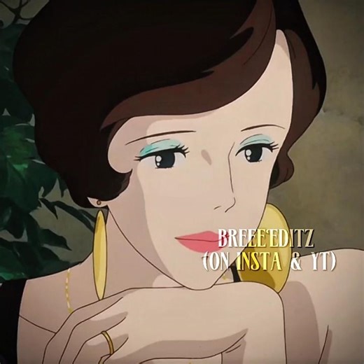 the most underrated Studio Ghibli girl|| Madame Gina- Porco Rosso #studioghibli