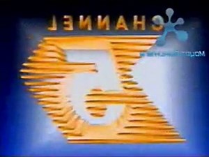 channel five video ident with effects