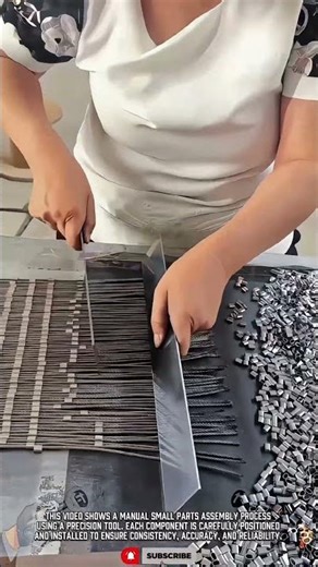 Manual Tool for Installing and Arranging Small Parts onto Metal Wire #ToolHolder