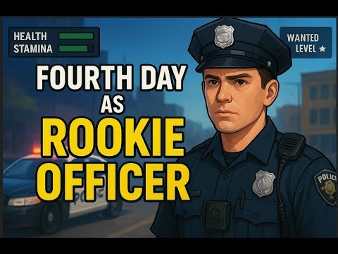 👮 Fourth Day On Patrol! Rookie Officer Adventures | Police Simulator 🚓