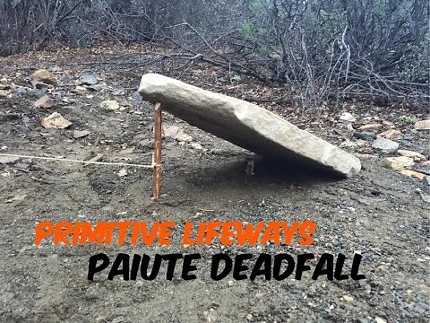 Southern Paiute Deadfall Trap
