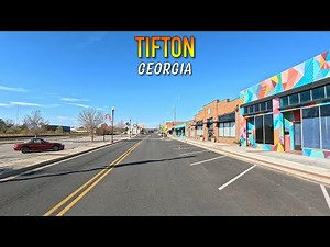 Tifton Georgia Driving Through