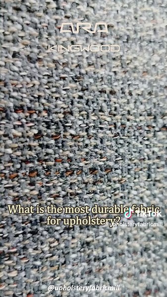 What is the most durable fabric for upholstery? #upholstery #upholsteryfabric #fabric