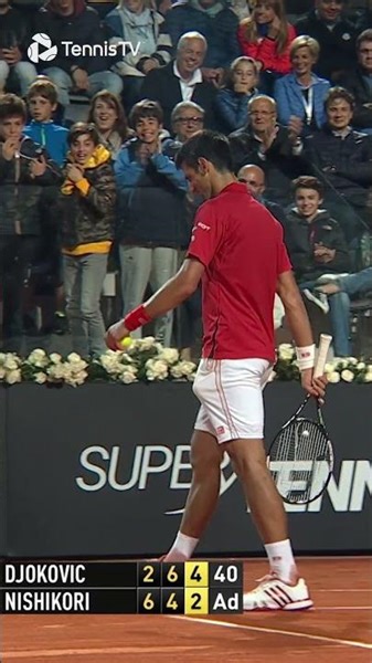 Djokovic Forgot He Had A Broken String 🤣