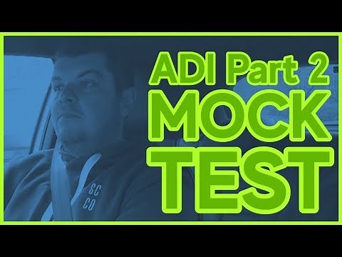 ADI Part 2 Mock Test - PASS