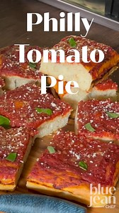 It’s a Philly thing! Philly Tomato Pie is isn't like any other “pizza pie” I’ve had; it’s eaten cold and has very minimal cheese. Will you be trying this recipe? #BlueJeanChef #BlueJeanChefRecipes #CookComfortably #Recipes #Philadelphia #Philly #TomatoPie #pizza #pizzadough https://ow.ly/VVHj50PM6BV | Blue Jean Chef