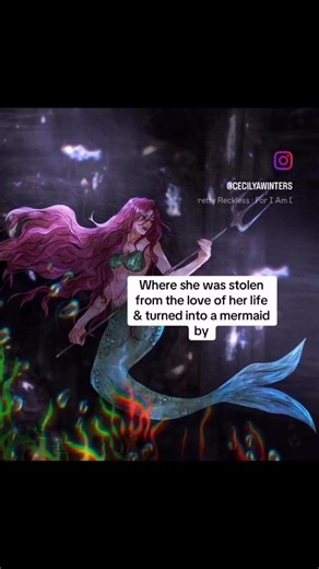 Want a new book obsession? #mermaid #darkfantasybooks #littlemermaid #characterart #bookish #booktok