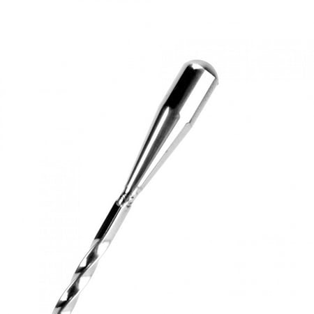 Bar Mixing Spoon,Stainless Steel Bar Wine Cocktail Mixing Twist Spoon Long Handle Drink Stirring Tool - Walmart.ca