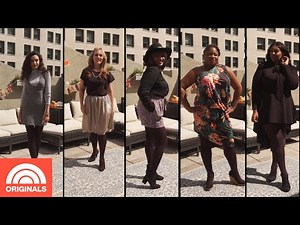 Watch 5 Women Try On The Amazon Tights You Will Want To Wear All Winter Long | TODAY Original