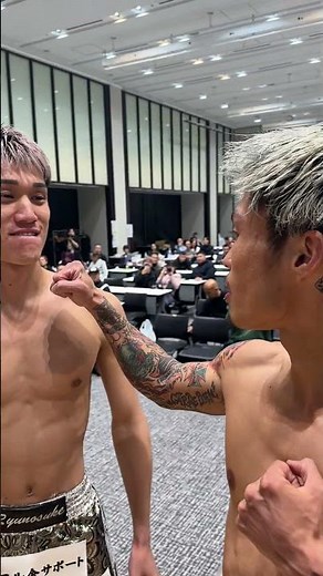 永坂吏羅VS齊藤龍之介｜前日計量「K-1 GENKI 2026」4.11(土)東京・国立代々木競技場第二体育館 #格闘技 #k1wgp
