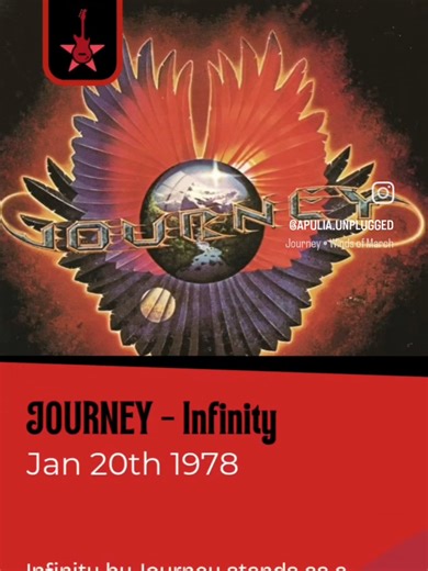 🎶 Infinity by Journey stands as a transitional chapter capturing a band’s drive toward melodic rock mastery. From the opening chord you feel a blend of virtuosity and heart, where Neal Schon’s guitar weaves with powerful crystalline vocals, exploring future sounds without losing soul. 🔥 The tracks flow with dynamism: songs like Lights shine with wistful urban energy, while Feeling That Way and Anytime reveal rare emotional maturity built on refined harmonies and interplay between instruments a