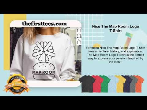 Nice The Map Room Logo T-Shirt