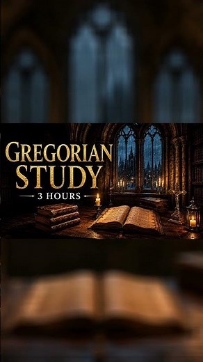 Gregorian Study Music for Deep Focus 🕯️📖