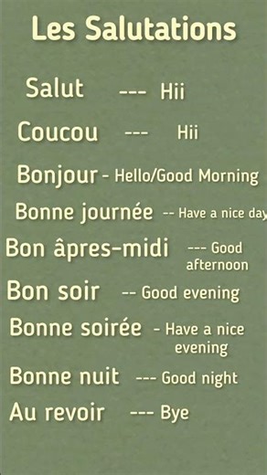 Don’t Just Say Hi! 10 French Greetings You Actually Nest🇫🇷
