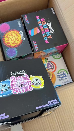 Friday Delivery: New Scrunchems Squishies & Sensory Toys