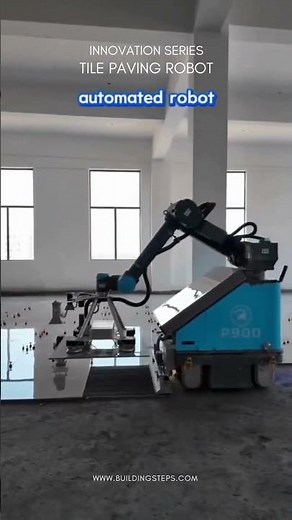 Automatic Tile Laying Robot | Floor Tiling Innovation in Construction
