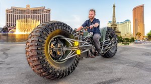 Our Monster Chopper In Las Vegas!! | Grind Hard Plumbing Co