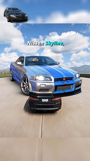 BMW M5 CS VS Nissan Skyline VS Bugatti Chiron | MLH7