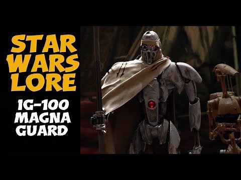 IG-100 MagnaGuards, fearsome warriors | Star Wars Droids