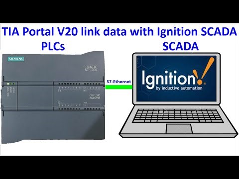 TIA Portal V20 connected data with Ignition SCADA