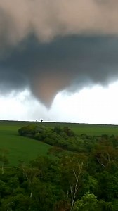 Home security camera captured a tornado tearing through a Paraguay town. | News.com.au
