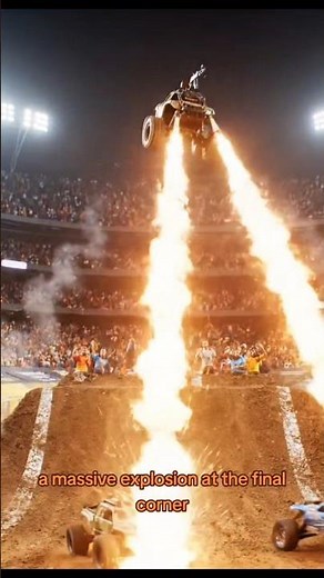 Insane RC Battle Race! Fully Armed Remote Cars Chaos! #rccar #aicontent