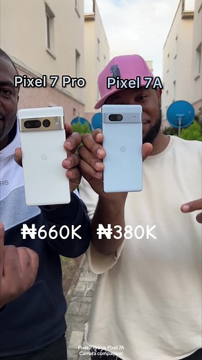Google Pixel 7 Pro vs Pixel 7A Camera Comparison