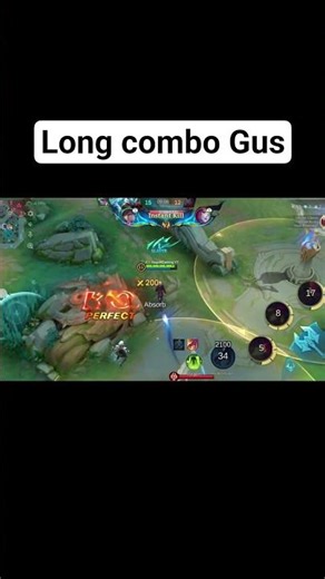 Fast hand long combo #mobalegends5v5