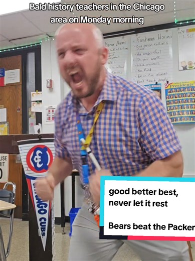 Now that we're done grating cheese, bring on the Rams. #goodbetterbest #benjohnson #baldhistoryteacher #chicagobears
