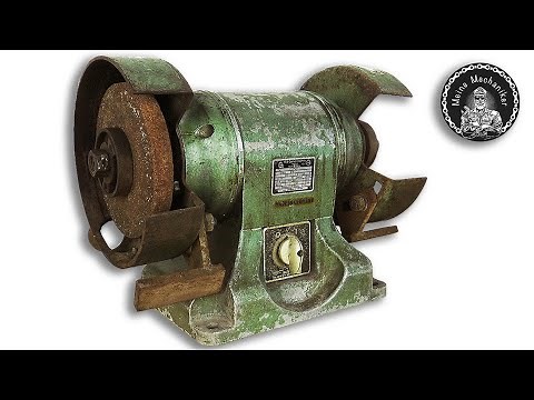 Oldtimer German Bench Grinder Restoration - Restoration Videos