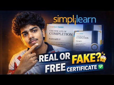 FREE Certificate + Courses 😱! Simplilearn Review Malayalam | #certificate #trending #simplilearn