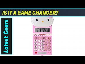 `TuviKai Cute Calculator: The Perfect Pink 8-Digit Mini for School & Office!