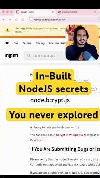 🔥 Built-in Node.js Secrets That Are Faster & Safer (No NPM Bloat!)