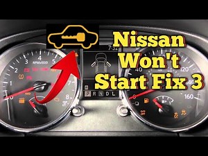 Nissan Infinity key Light Blinking, Car Won't Start Sure Fix Part 3